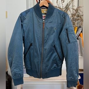 LACOSTE BOMBER SATIN JACKET